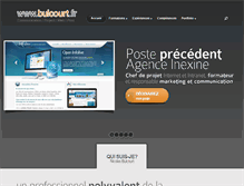 Tablet Screenshot of bulcourt.fr